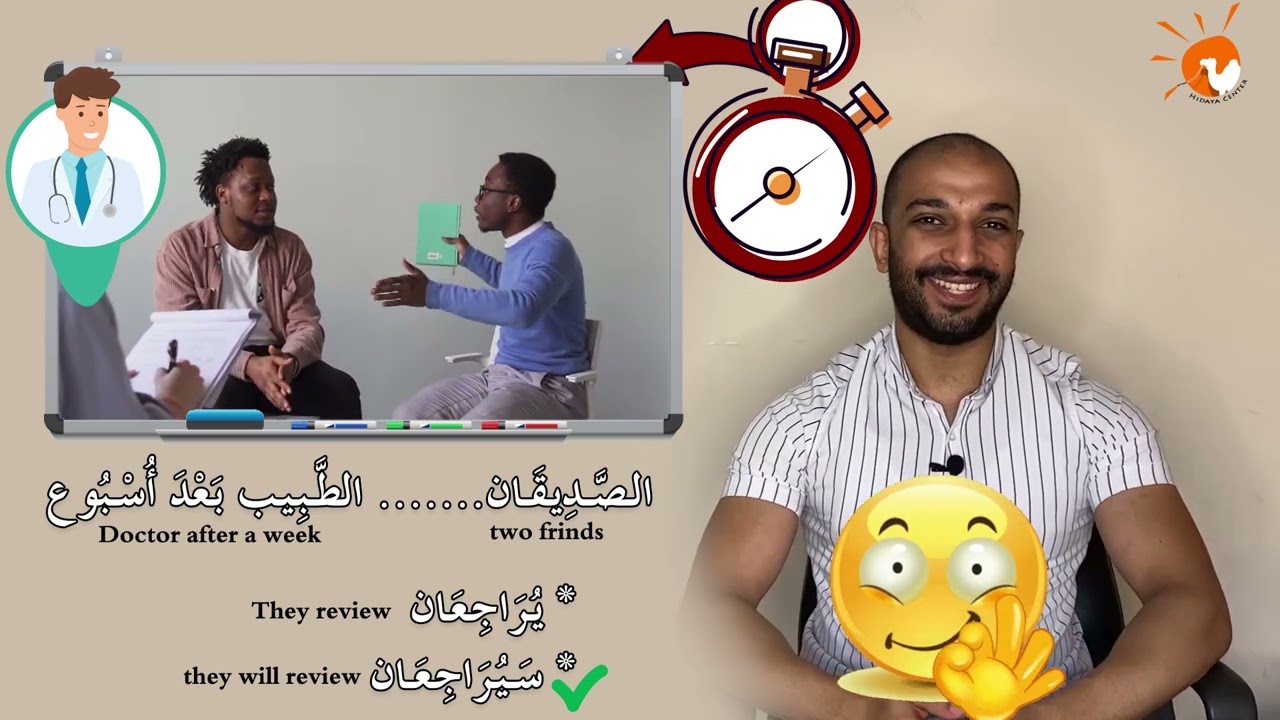 (43)(أمثة هداية)  أزمنة الفعل الثلاث مع المثنى || وحدة جسمي سليم|| الجزء الثاني  ll سلسلة كنوز