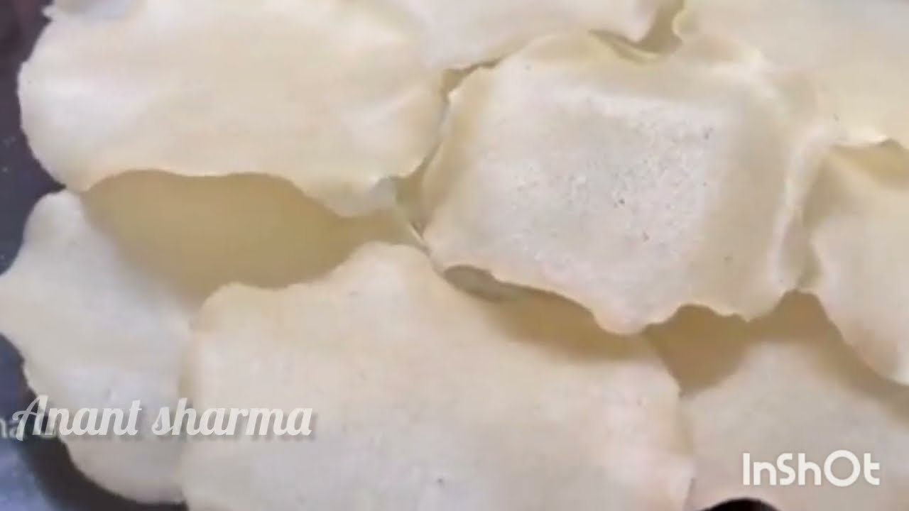 एक कप सूजी से बनाएं पचास पापड़ | holi special sooji ke papad/ suji papad recipe# ananta sharma