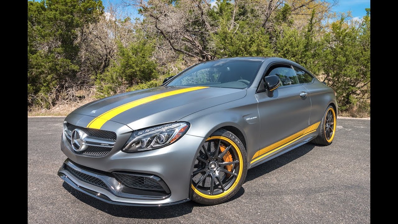 My Mom's New Car - 2017 Mercedes-AMG C63 S Coupe Edition 1