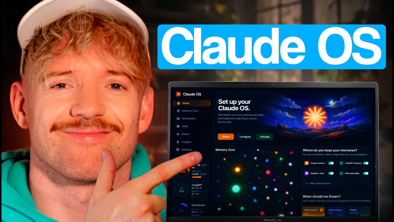 Claude Code Agentic OS&hellip; Она самосовершенствуется.