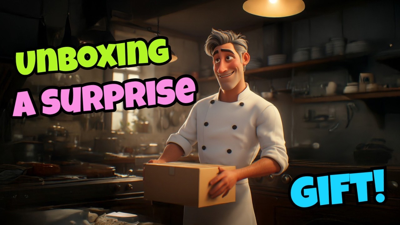 Let's unbox a gift from a friend.