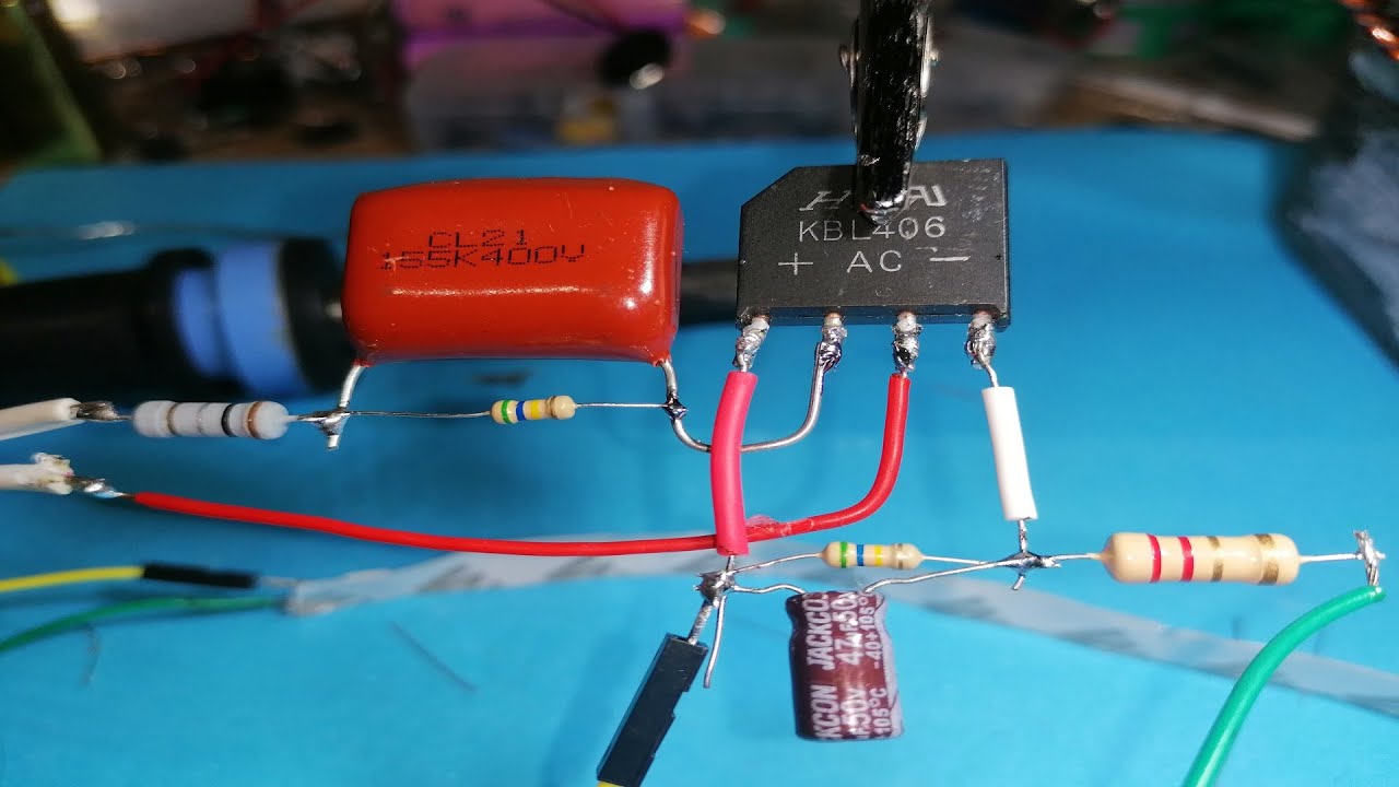 220 В до 12 В постоянного тока без трансформатора