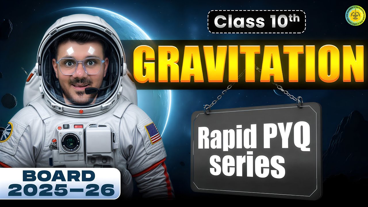 Gravitation Class 10 Maharashtra Board | PYQ 2019-2025 | One Shot Revision ✅