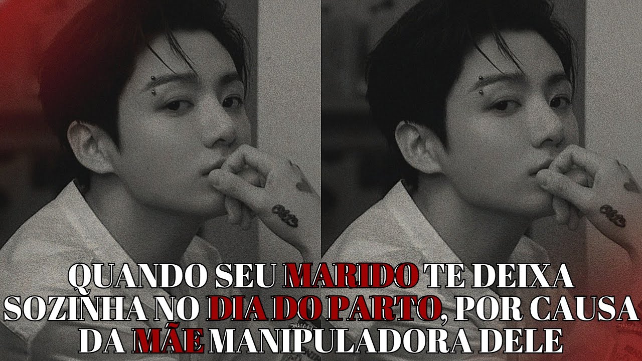 IMAGINE JUNGKOOK 💔 Quando seu marido te deixa sozinha no dia do part0, por causa da mãe manipulad0ra