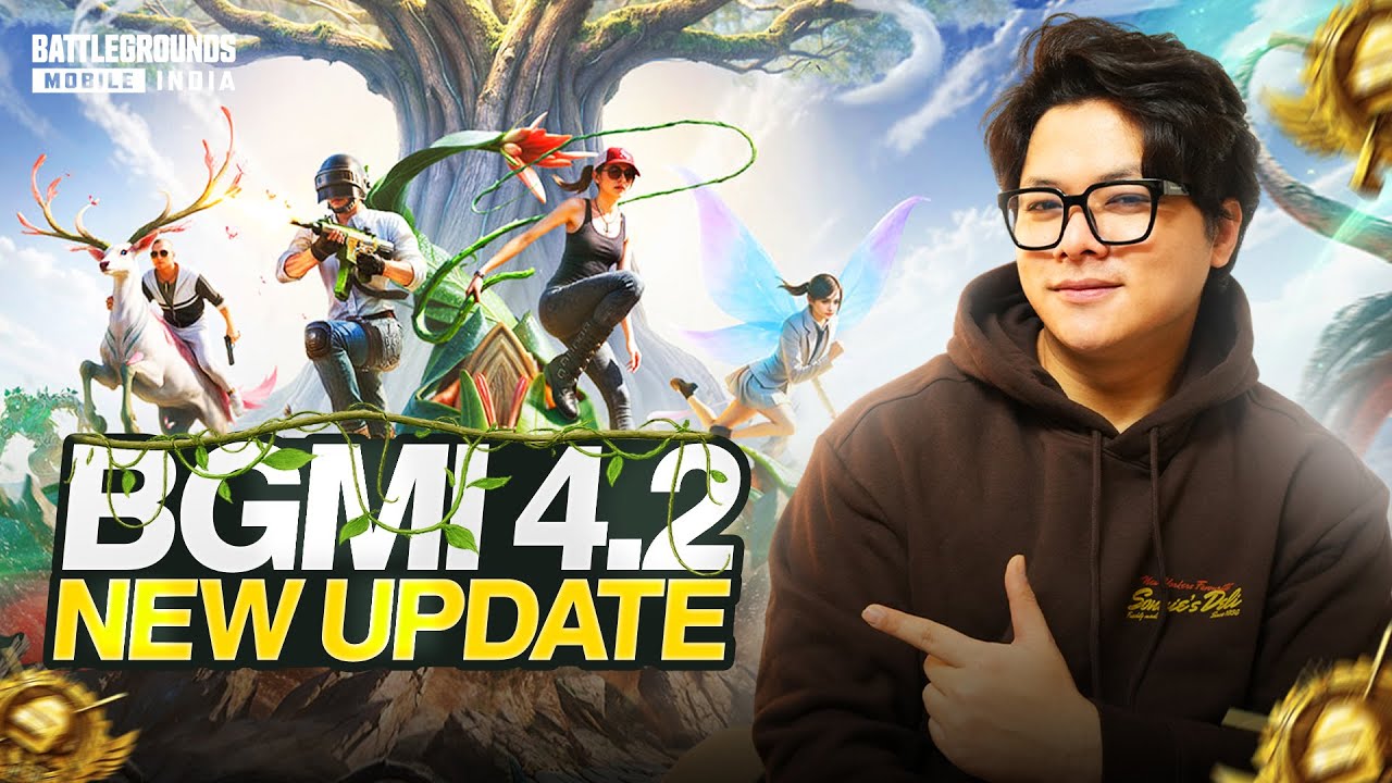 BGMI 4.2 Update is HERE💛 | Let's PLAY BGMI😍 New UPDATE🔥VERTICAL STREAM 