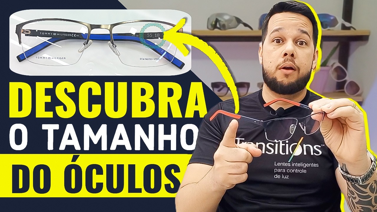 Como Descobrir o Tamanho do &Oacute;culos na Pr&oacute;pria Arma&ccedil;&atilde;o