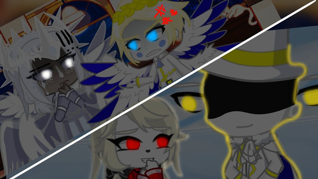 Michael talk to Sera and God talks to Charlie|•|HazbinHotel|•|MyAu|•|reuploaded.
