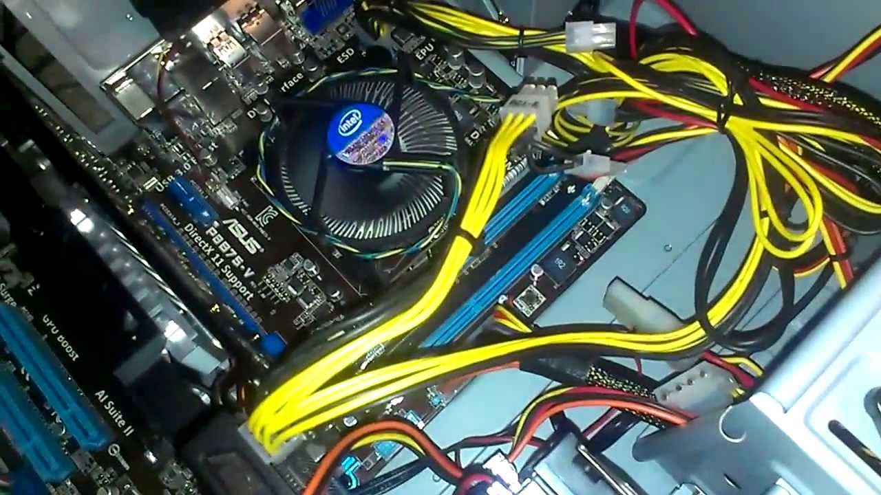 Установка видеокарты GTX 650 Ti 1 Gb
