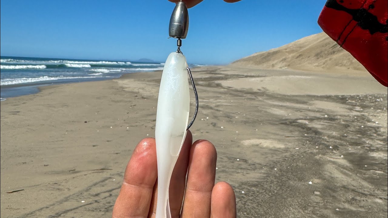 PESCA en PLAYA con ARREGLO TEXAS // PESCA de ORILLA