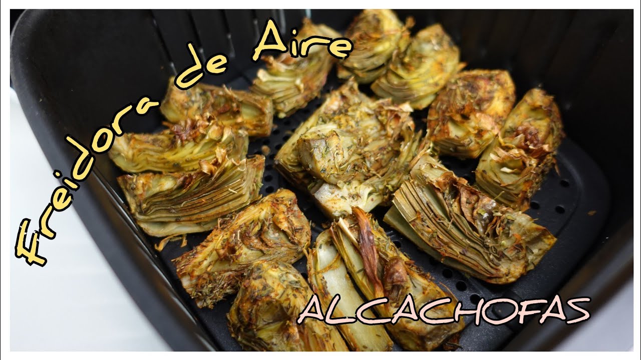 ALCACHOFAS  FREIDORA  DE AIRE #freidoradeaire