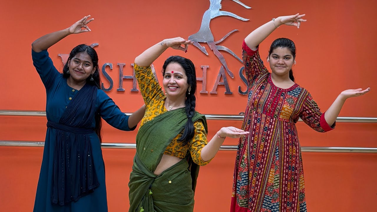 Mohe Panghat Par - step by step kathak dance choreography | Vishakha Verma #kathak #beginnermethod 