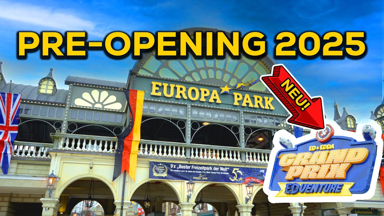🚀 NEU 2025 im Europa-Park! Einblicke & Gewinnspiel 🎢🔥