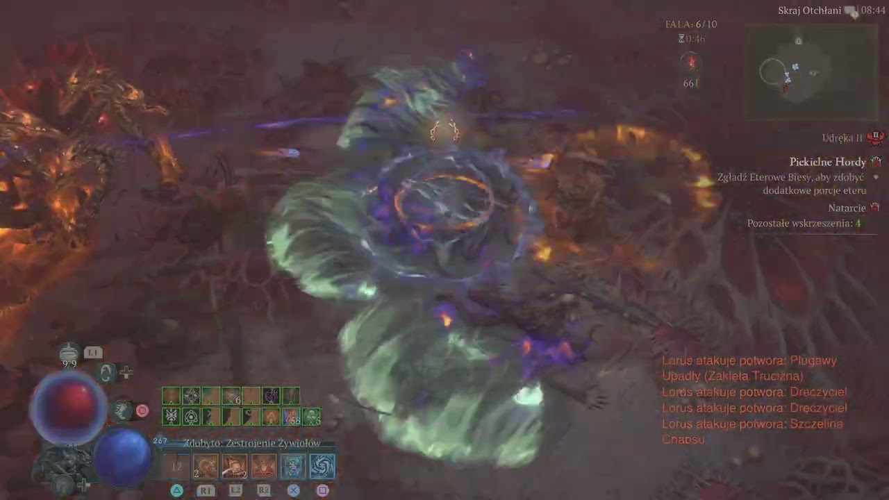 DIABLO IV : PONAD 3 TYSIĄCE  ETERU(Piekielne Hordy)PS5