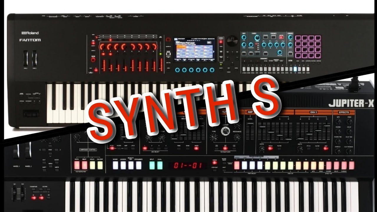 Обзор Roland Jupiter-X против Roland Fantom.