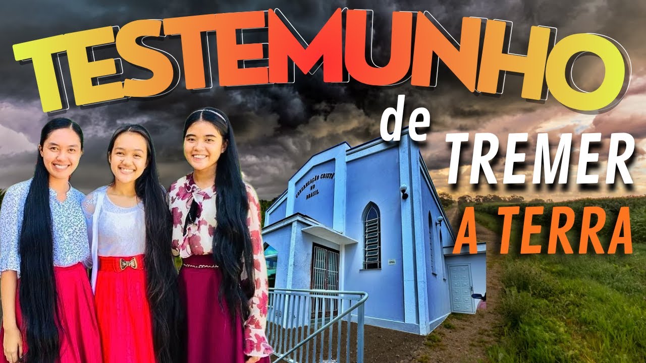 TESTEMUNHO CCB - ABALOU A TERRA - SÓ CRENTE DE VERDADE AGUENTA OUVIR #ccb #testemunho