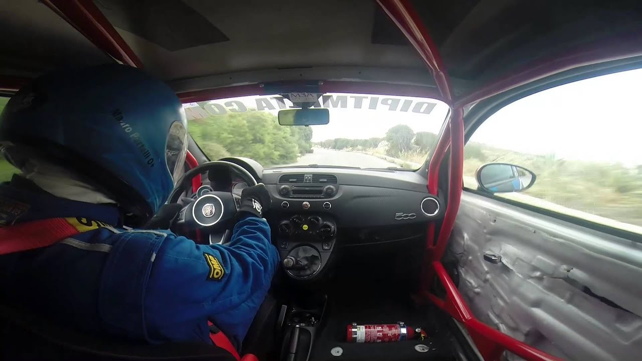 Mauro Portelli - Abarth 500 - Mtahleb hillclimb
