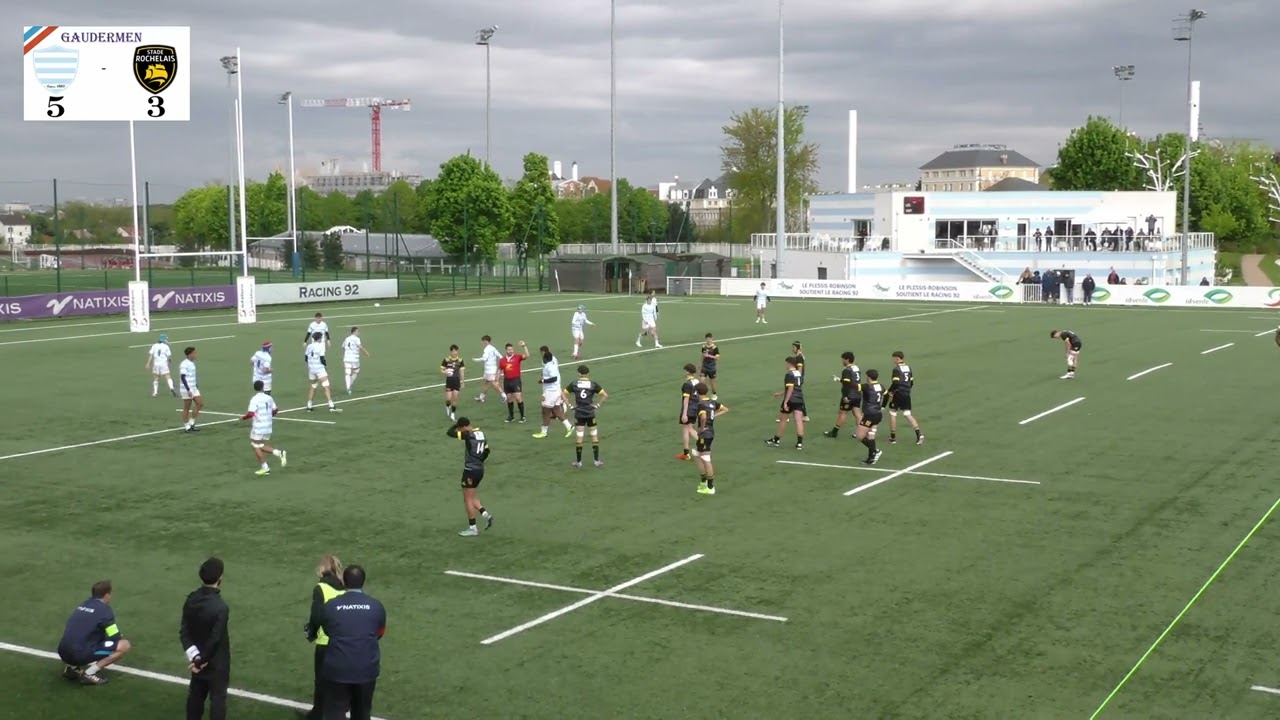RACING vs LA ROCHELLE CHAMPIONNAT DE FRANCE ELITE GAUDERMEN       27 AVRIL 2024