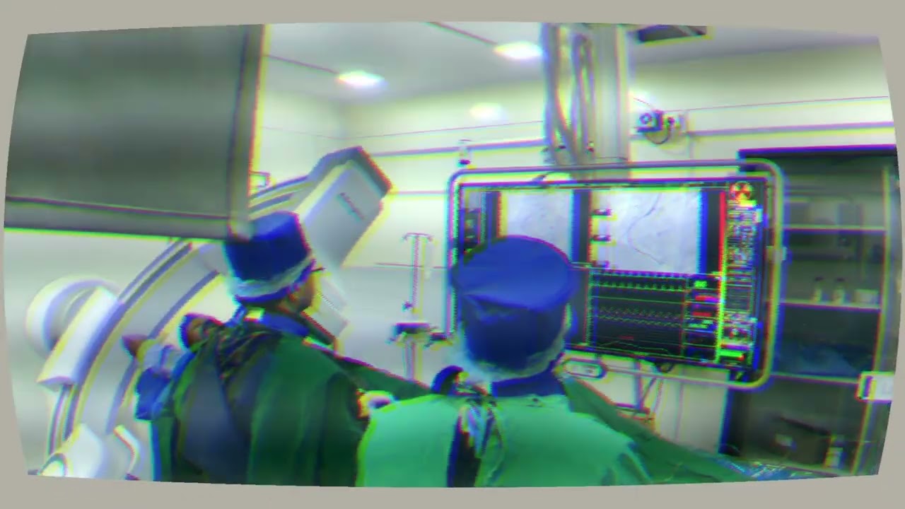 Excited to share a glimpse into my world at the cathlab today! 🏥✨