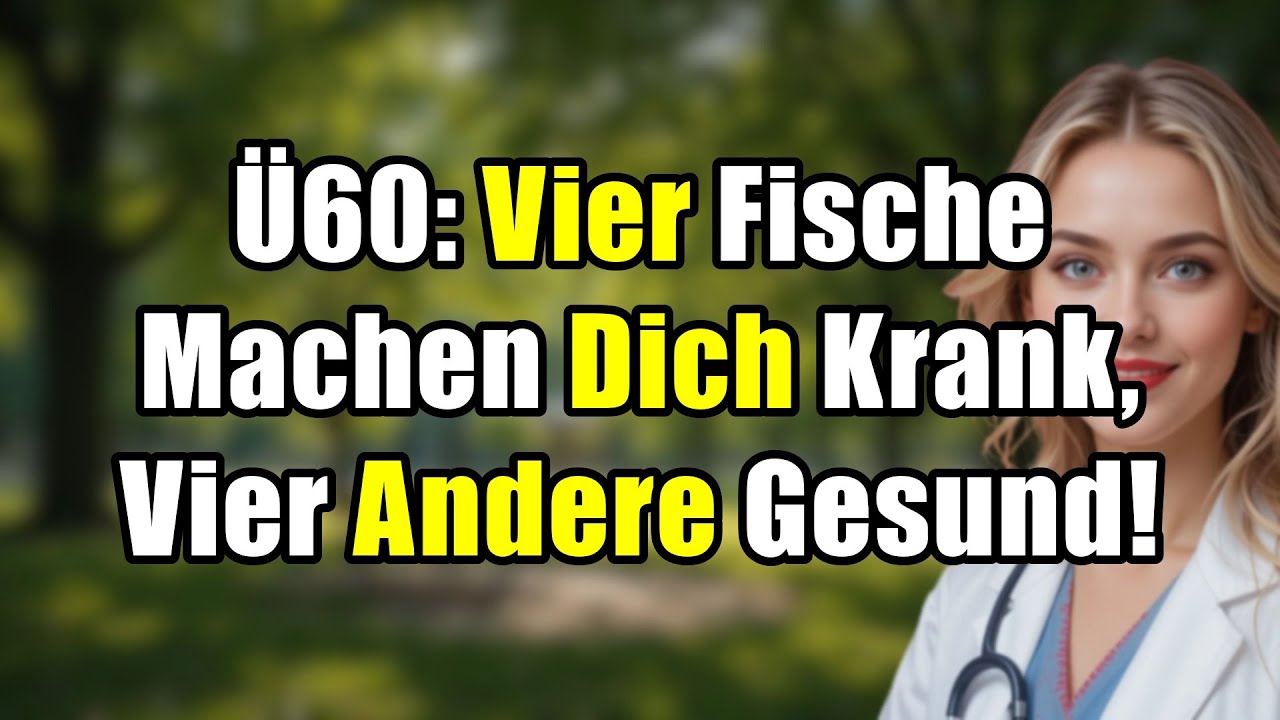 Gesundheit &Uuml;60: 4 Fische unbedingt meiden! + 4 Fisch-Helden f&uuml;r Senioren