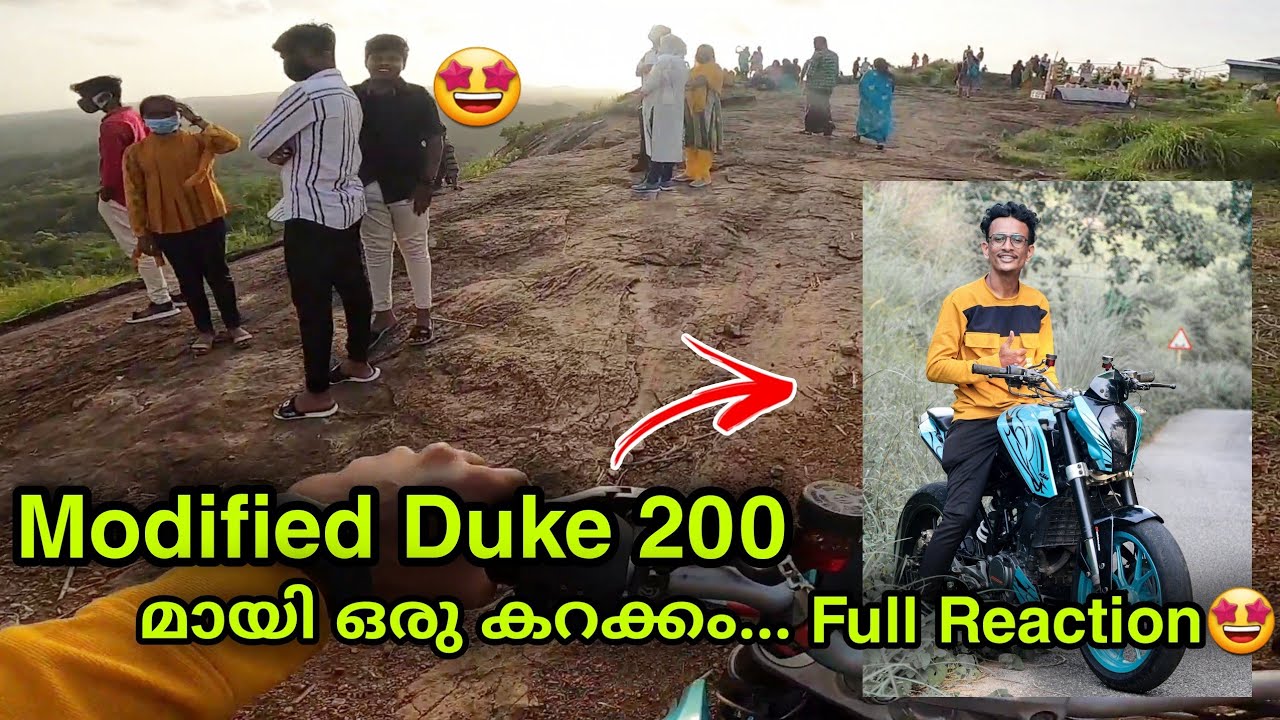 Duke 200 modified ||Subscriber മച്ചാന്റെ Duke 200 Home Revealing ||എല്ലാരും നോക്കി...💥