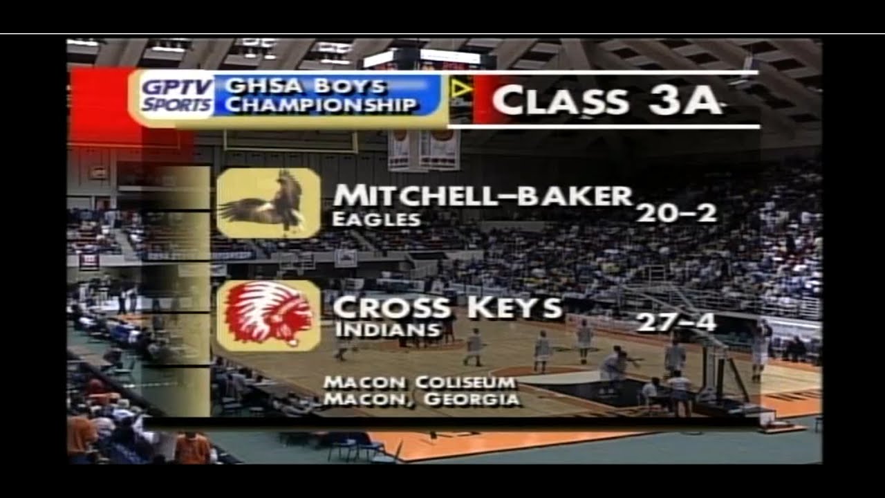 2002 3A Boys Basketball State Championship: Cross Keys vs. Mitchell-Baker
