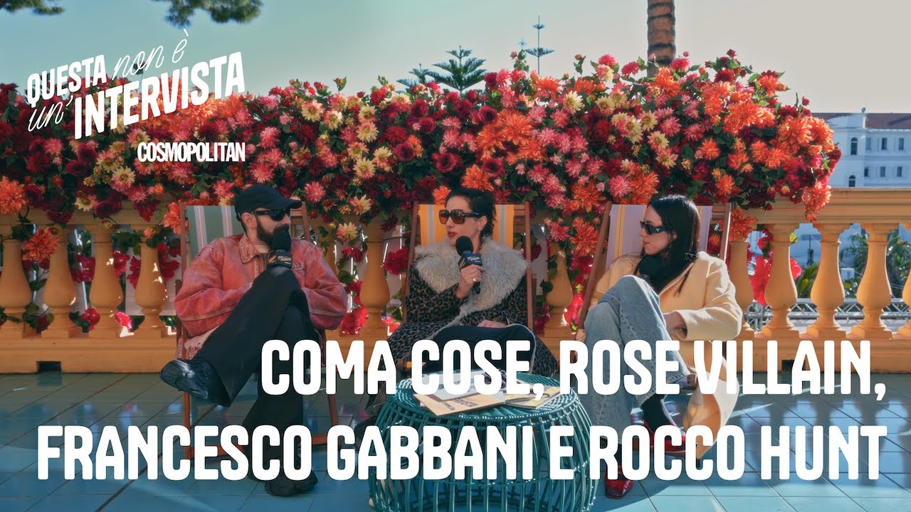 Questa non é un'intervista Ep. 05 - Coma Cose, Rose Villain, Francesco Gabbani e Rocco Hunt