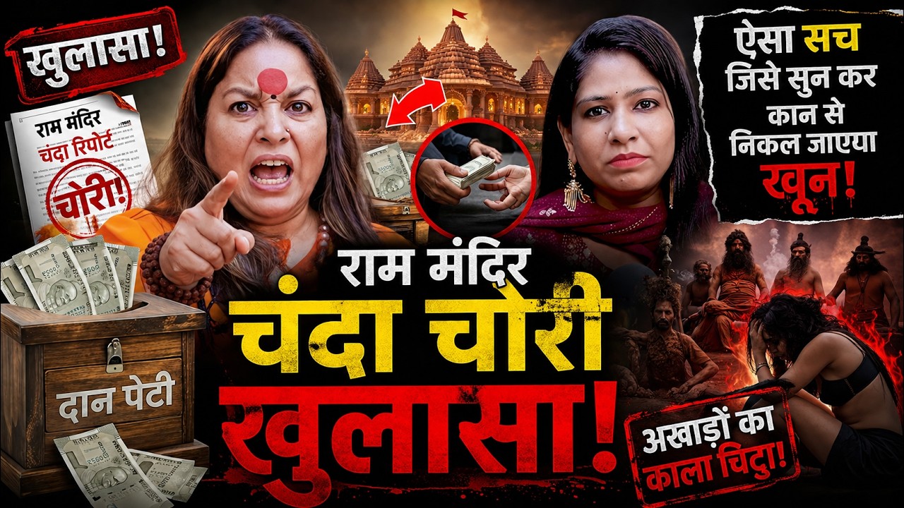 Ram Mandir Donation Scam? | Ayodhya Chanda Controversy? | Hindu Akhada Reality | Kanchan Bhavani