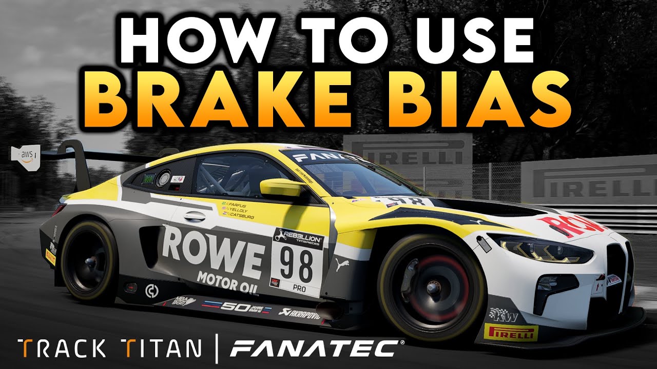 How to use Brake Bias to get Faster | Tutorial Tuesday | Sim Racing Setup Tips