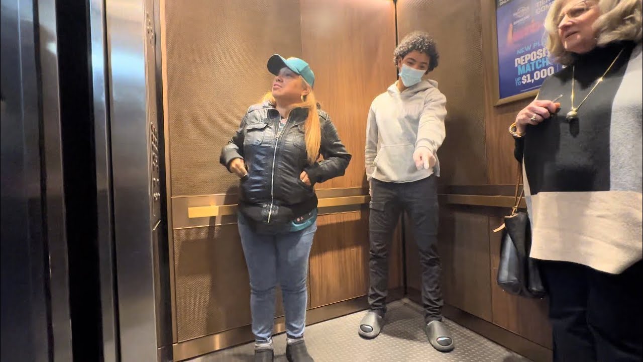 Liquid ass in elevators clips