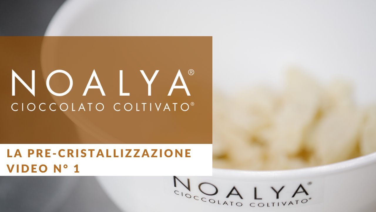 Come temperare il Cioccolato - Video n° 1 Noalya - Cioccolato Coltivato