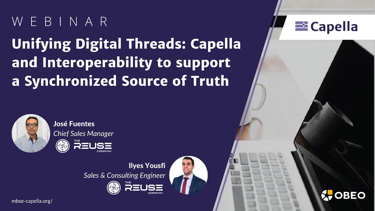 Capella and Interoperability to support a Synchronized Source of Truth | TRC | Capella Webinar
