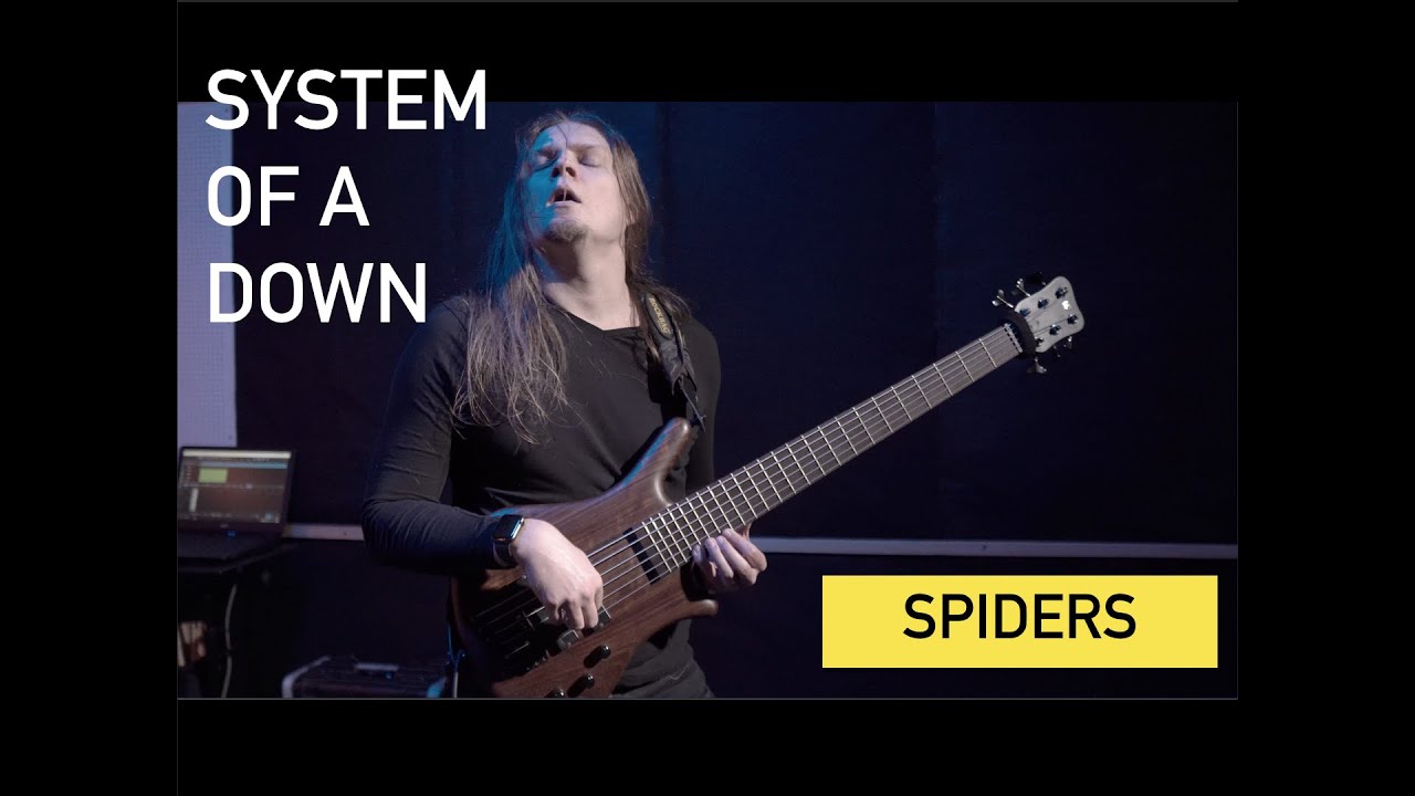 Bass Trio - Olex Golub, Zlatoyar, Alexander Kasiarum - Spiders [Bass Cover]