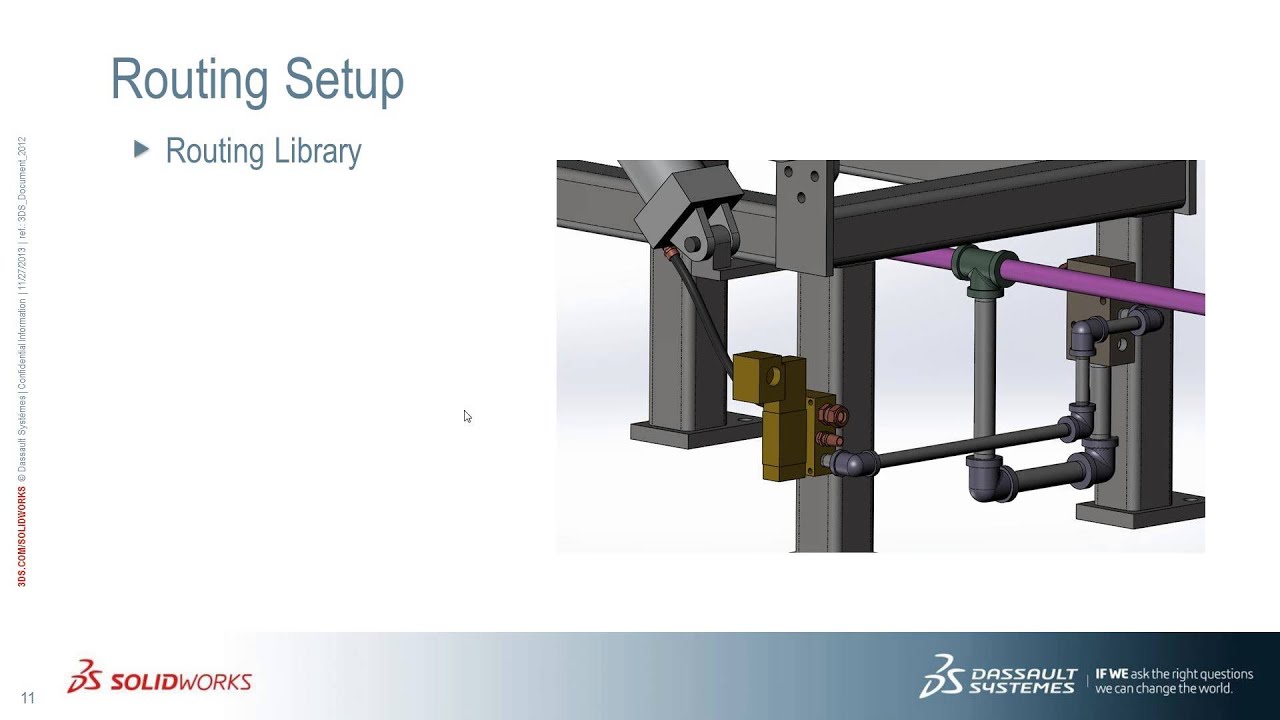 Lunch & Learn - The Fundamentals of SOLIDWORKS Routing - Pipe & Tube