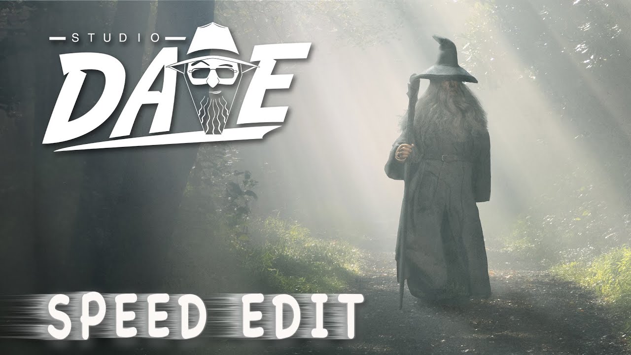 Speed Edit:  Gandalf And The Magic Of Light