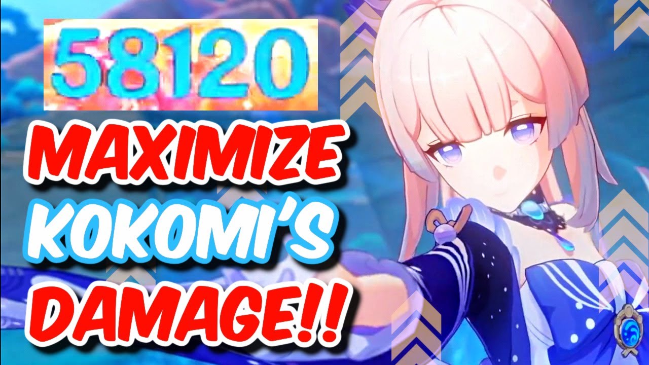 MAXIMIZE KOKOMI'S DAMAGE!! [DPS Kokomi Build Guide & Kokomi Damage Showcase] | Genshin Impact 2.1