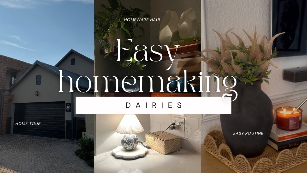 HOLIDAY HOME TOUR|| RANDOM @Mr Price Home  HOMEWARE HAUL|| HOMEMAKING ROUTINE