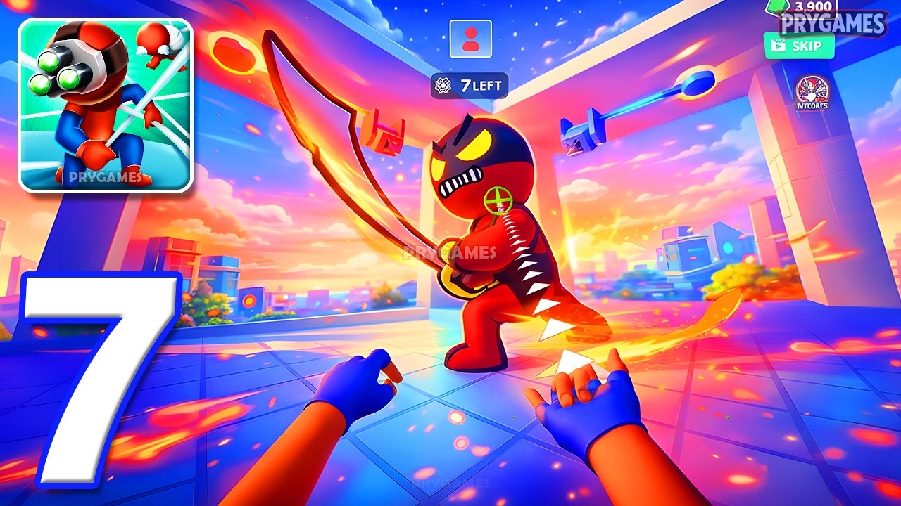Webbi Boi 3D - Gameplay Walkthrough Part 7 - Web Hero Spider Shooter (Android, iOS)