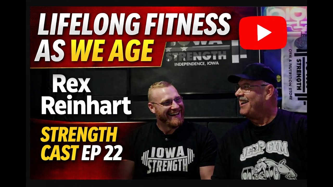 Lifelong Fitness as We Age | Rex Reinhart | Strength Cast Ep 22
