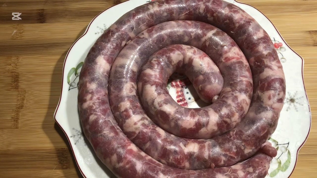 ДОМАШНЯЯ КОЛБАСА из моего детства