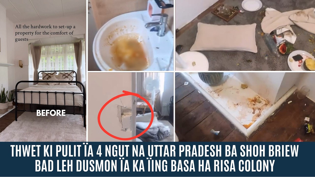 THWET KI PULIT &Iuml;A 4 NGUT NA UTTAR PRADESH BA SHOH BRIEW BAD LEH DUSMON &Iuml;AKA &Iuml;ING BASA HA RISA COLONY