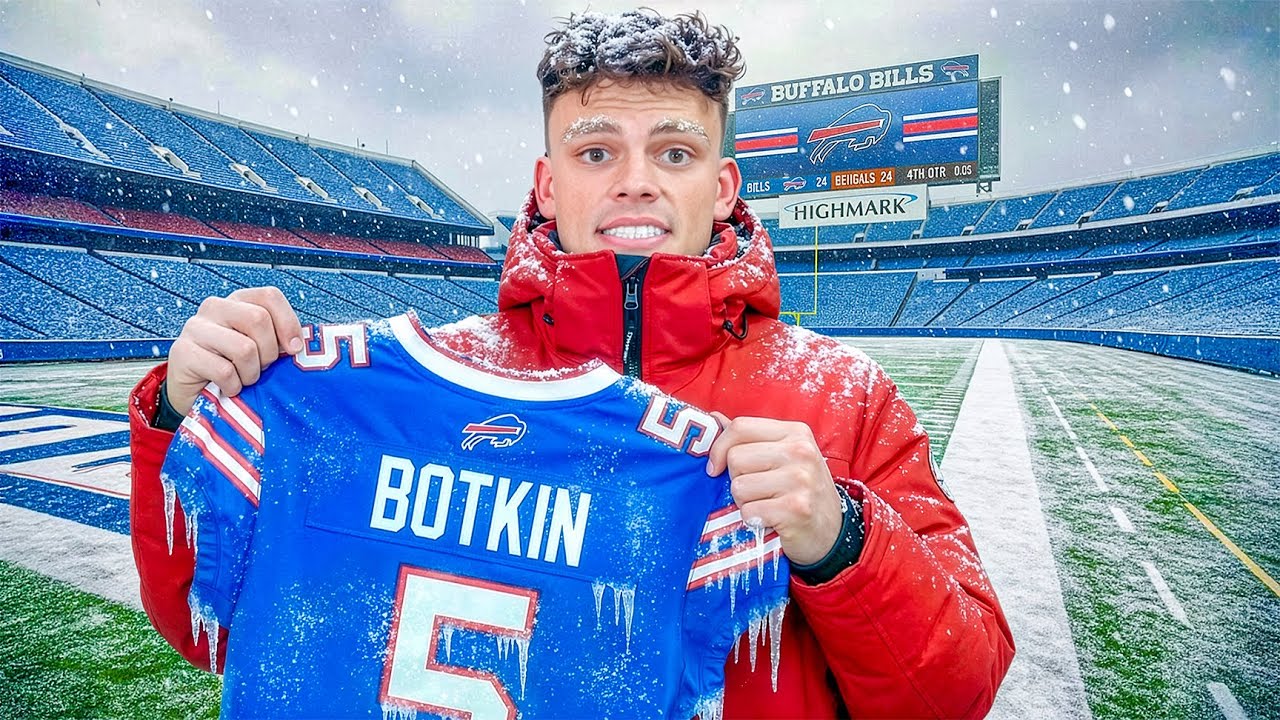 I KICKED ON NFL'S COLDEST GAMEDAY!