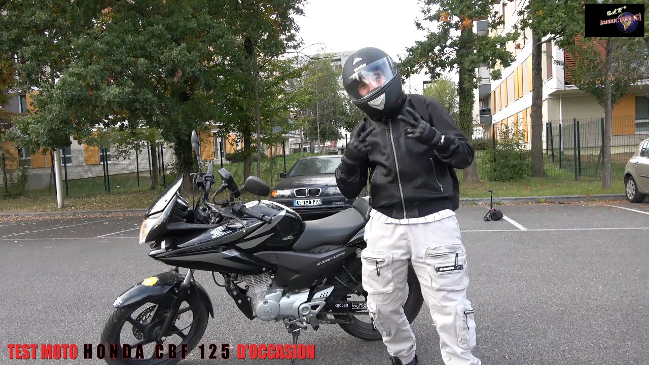 Test Moto Honda CBF 125 de 2010 d'occasion