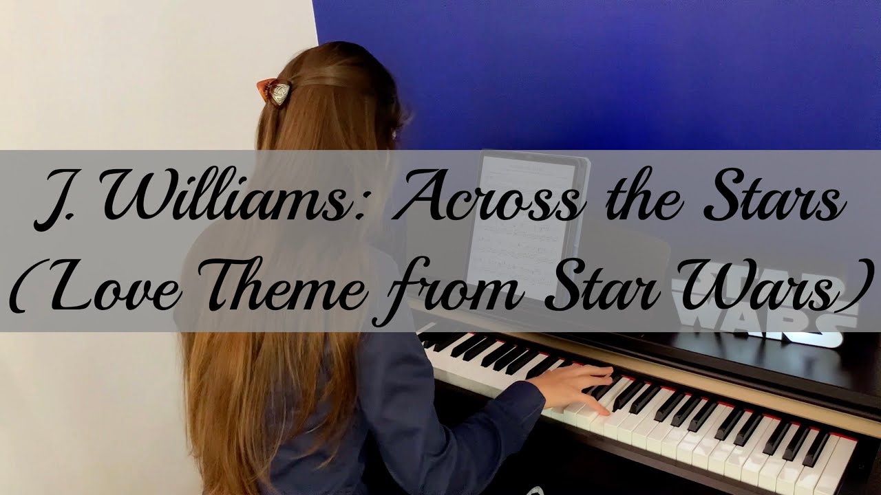 J. Williams: Across the Stars - piano solo (Love Theme from Star Wars) Pianist in Paris