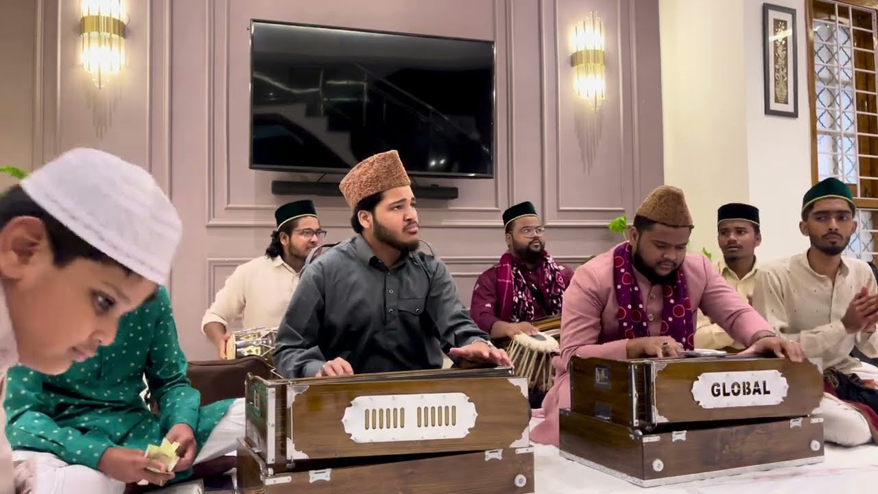 Manam Kai Gosha e Maikhana ( Aqeel Warsi Qawwal ) منم کہ گوشہ ء میخانہ  خانقاہ من ست