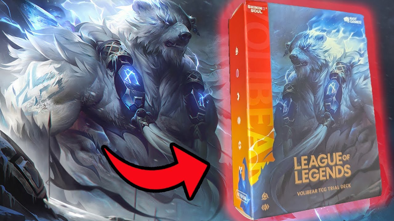 Riftbound TCG Volibear Trial Deck Quick look - League of Legends TCG