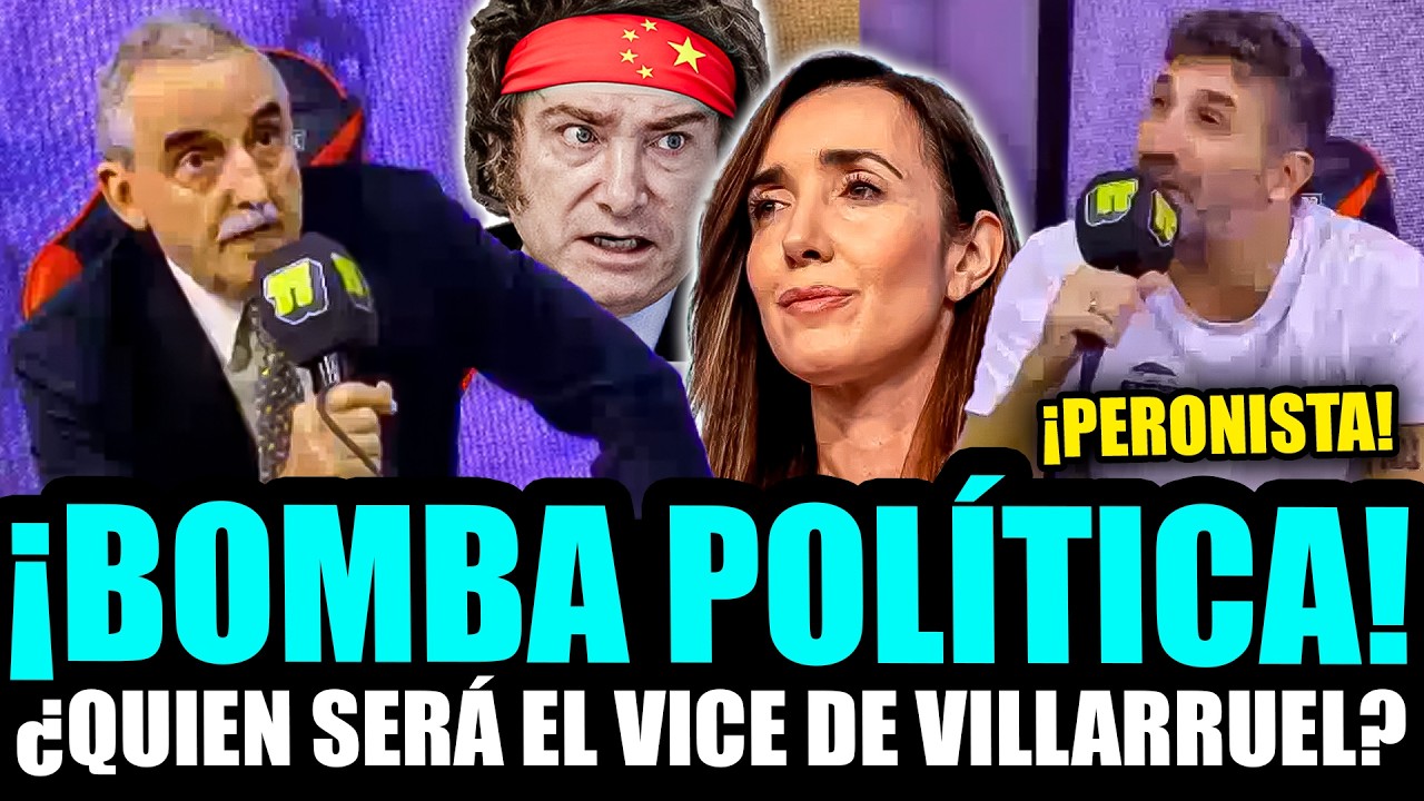 ¡GUILLERMO MORENO Y MORANZONI REVELARON QUIEN PODRÍA SER EL VICE DE VILLARRUEL CONTRA MILEI!