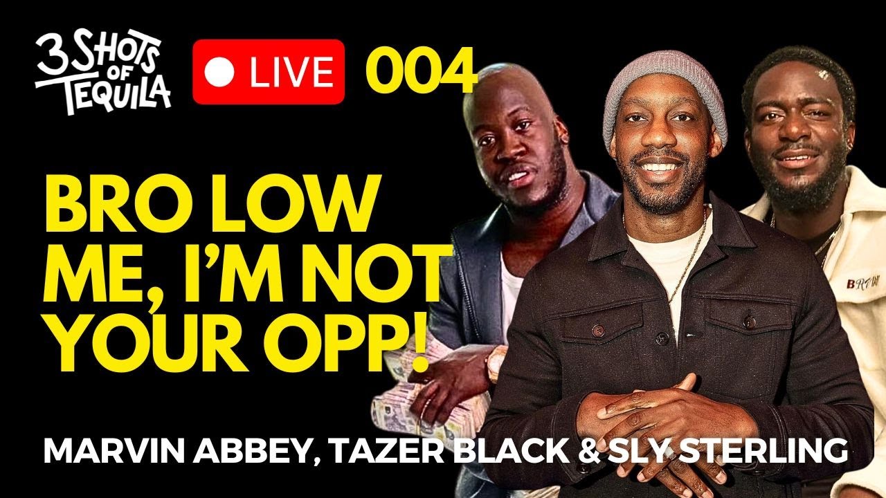 Bro Low Me, I'm Not Your Opp! #3ShotsLive Ep 003 Feat. Sly Sterling