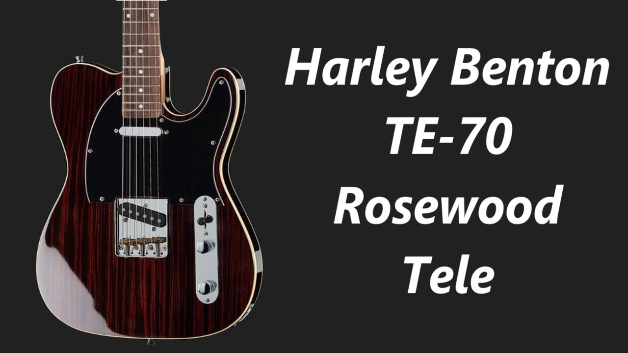 Harley Benton TE 70 RW Deluxe - czy warto inwestować w szlif progów i regulację - FILMIKI O GITARACH