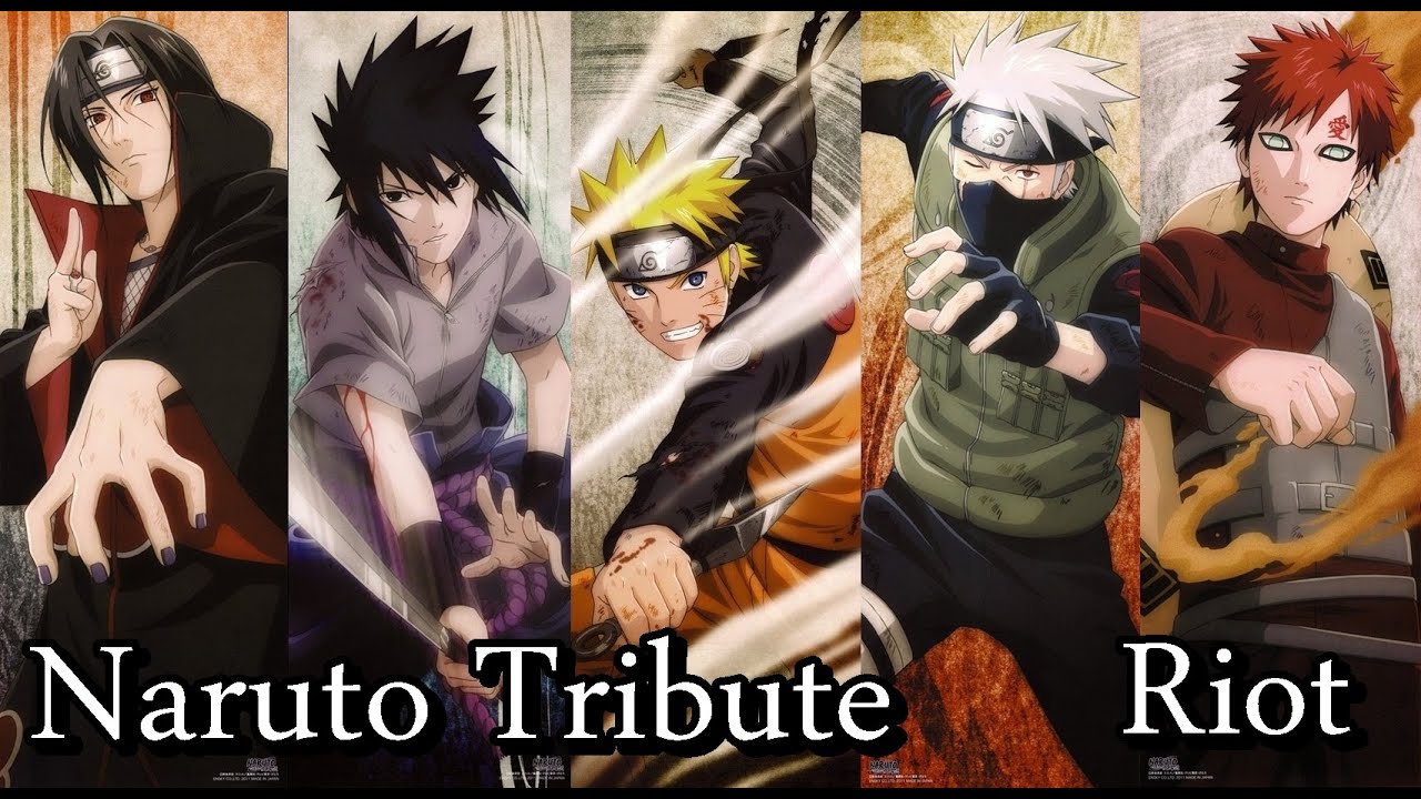AMV - Naruto - Riot - Three Days Grace