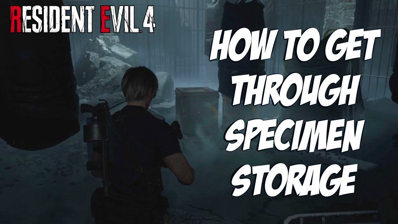 How To Get Through Specimen Storage RE4 Remake